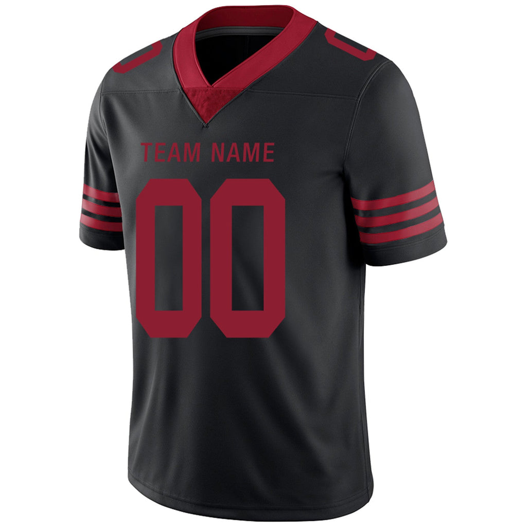 Custom Red SF Football Shirt Top