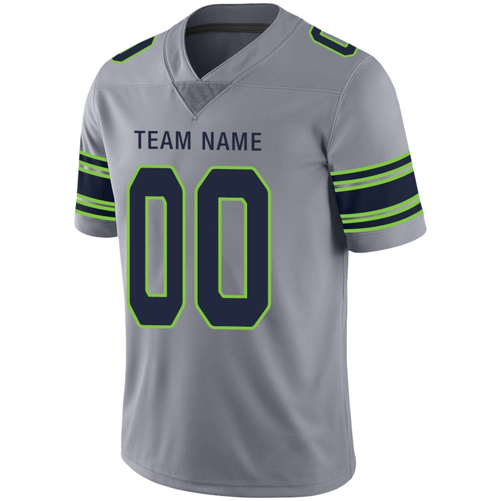 Custom Navy SEA Football Shirt Top