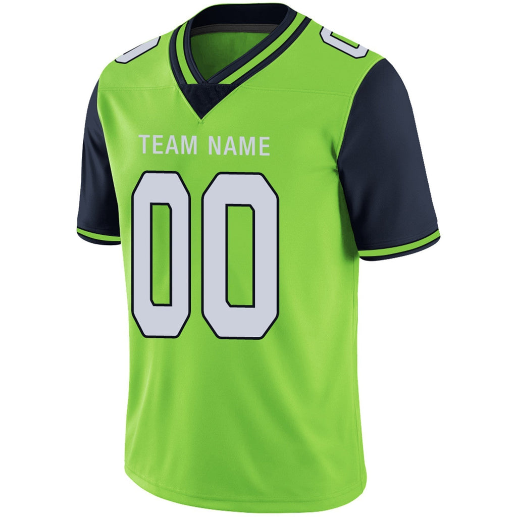 Custom Navy SEA Football Shirt Top