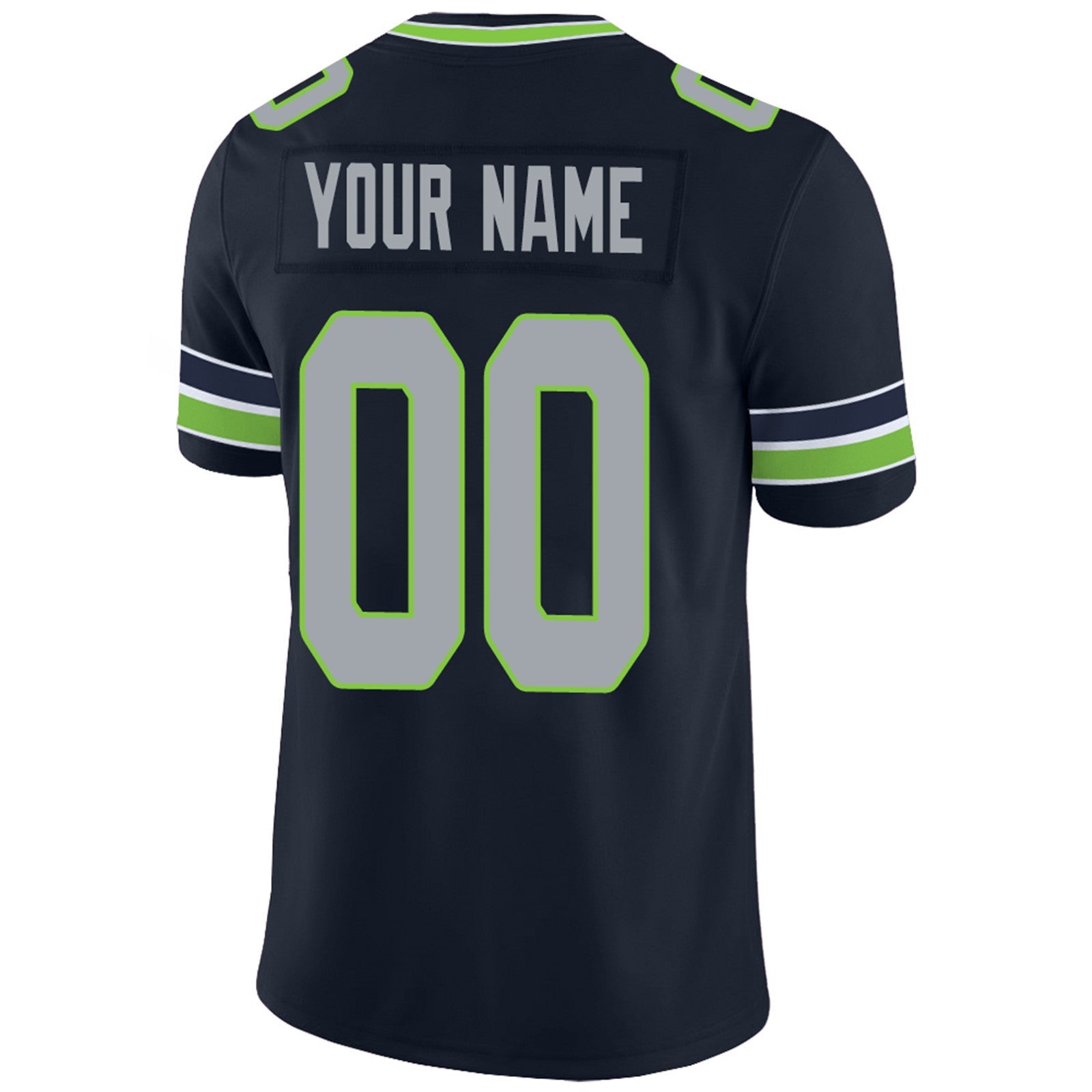 Custom Navy SEA Football Shirt Top