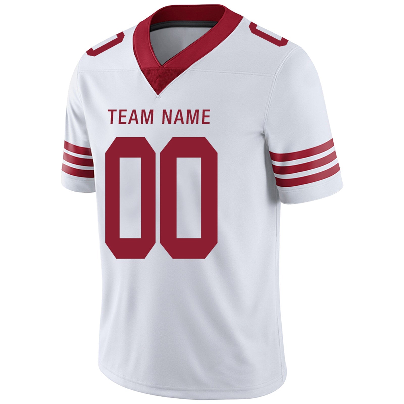 Custom Red SF Football Shirt Top