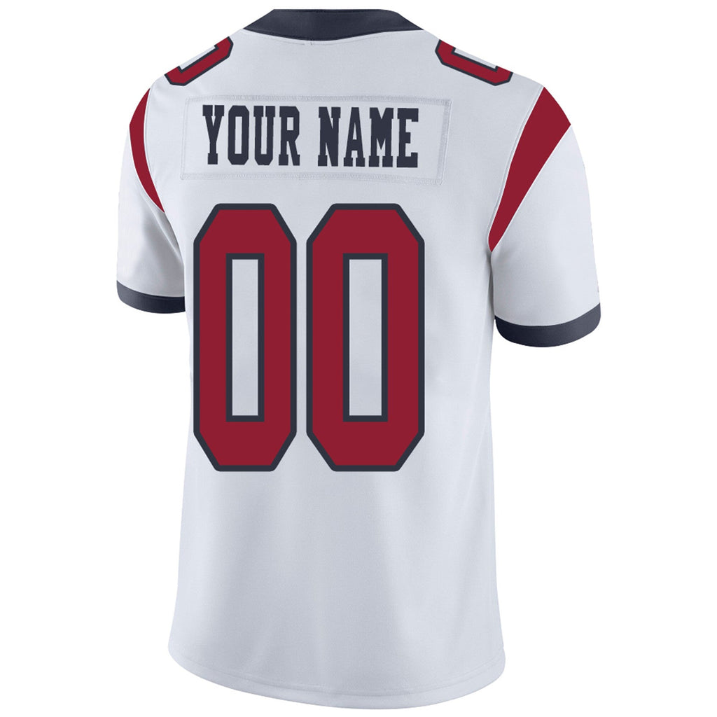 Custom Navy HOU Football Shirt Top