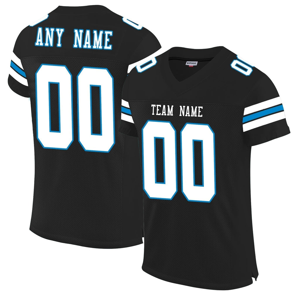 Custom Black Football Shirt Top