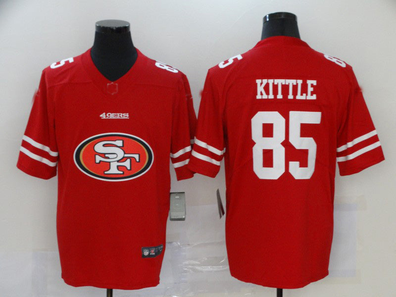 Custom #85 SF Football Shirt Top