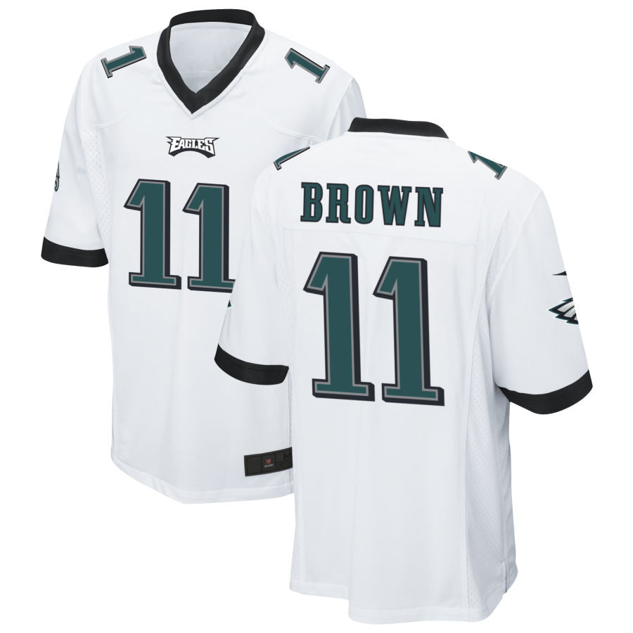 Custom #11 Brown PHI Football Shirt Top