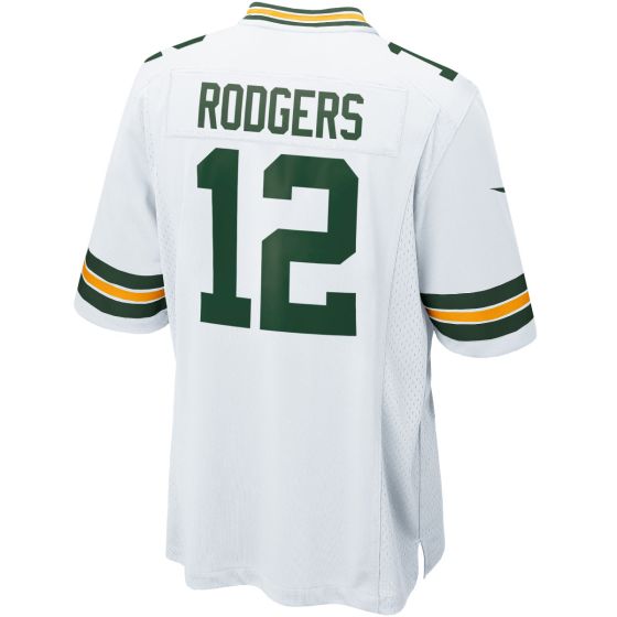 Custom #12 White GB Football Shirt Top