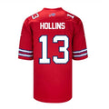Custom #13 Red BUF Football Shirt Top