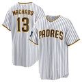 Custom #13 White 2024 SD Baseball Shirt Top