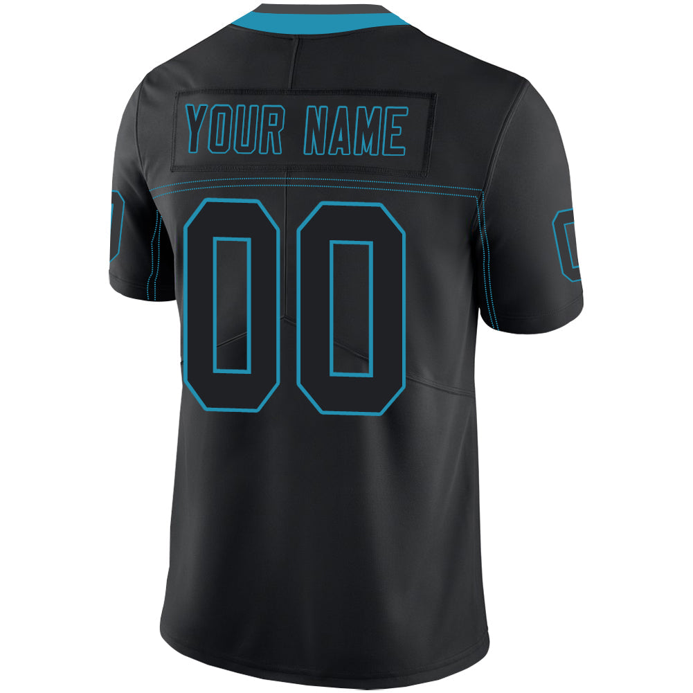 Custom Black Football Shirt Top