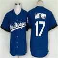 Custom #17 Blue LAD Baseball Shirt Top