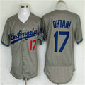 Custom #17 Gray LAD Baseball Shirt Top