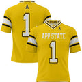 Custom #1 Gold Football Shirt Top