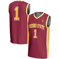 Custom #1 Maroon Basketball Shirt Top