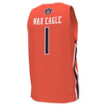 Custom #1 Orange Basketball Shirt Top