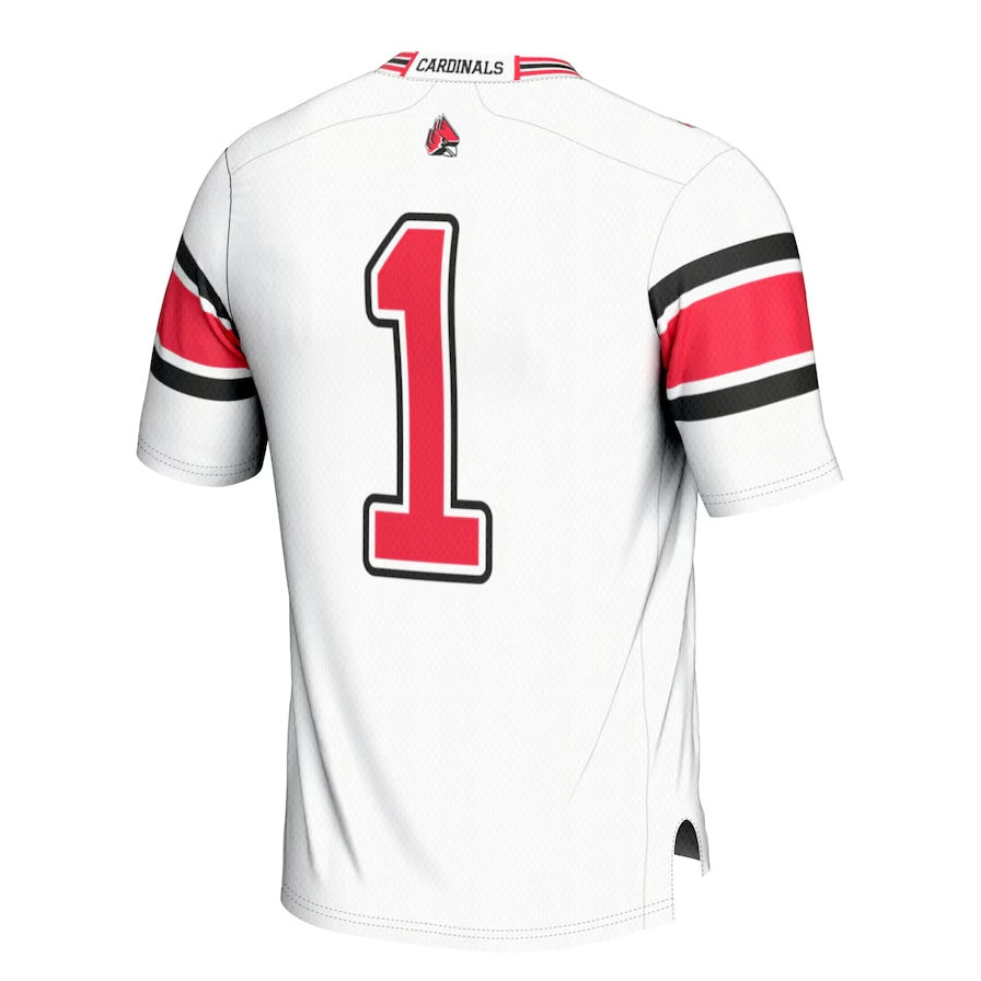 Custom #1 White Football Shirt Top