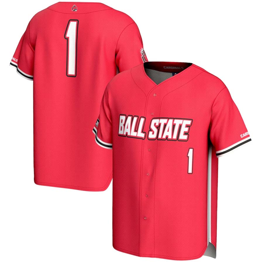 Custom #1 STL Baseball Shirt Top