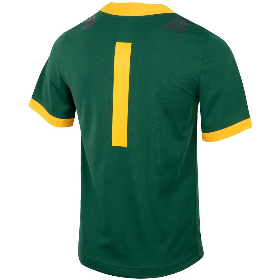 Custom #1 Green CHI Football Shirt Top