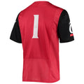 Custom #1 Red Football Shirt Top