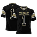 Custom #1 Black Football Shirt Top