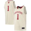 Custom #1 Cream Basketball Shirt Top