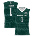 Custom #1 Green 2022 College Shirt Top