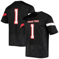 Custom #1 Black LV Football Shirt Top