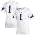 Custom #1 White Football Shirt Top