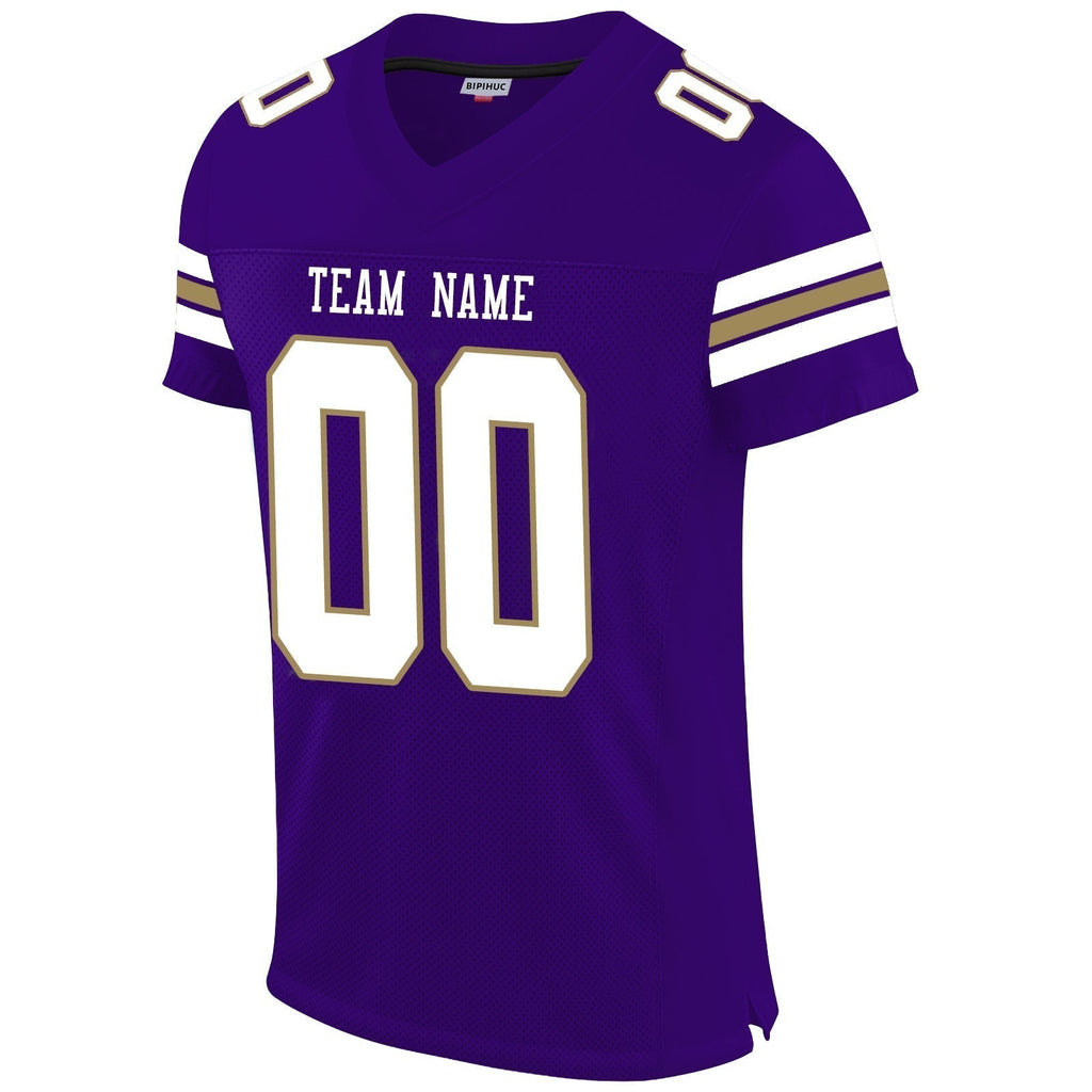 Custom Purple BAL Football Shirt Top