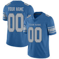 Custom Blue DET Football Shirt Top