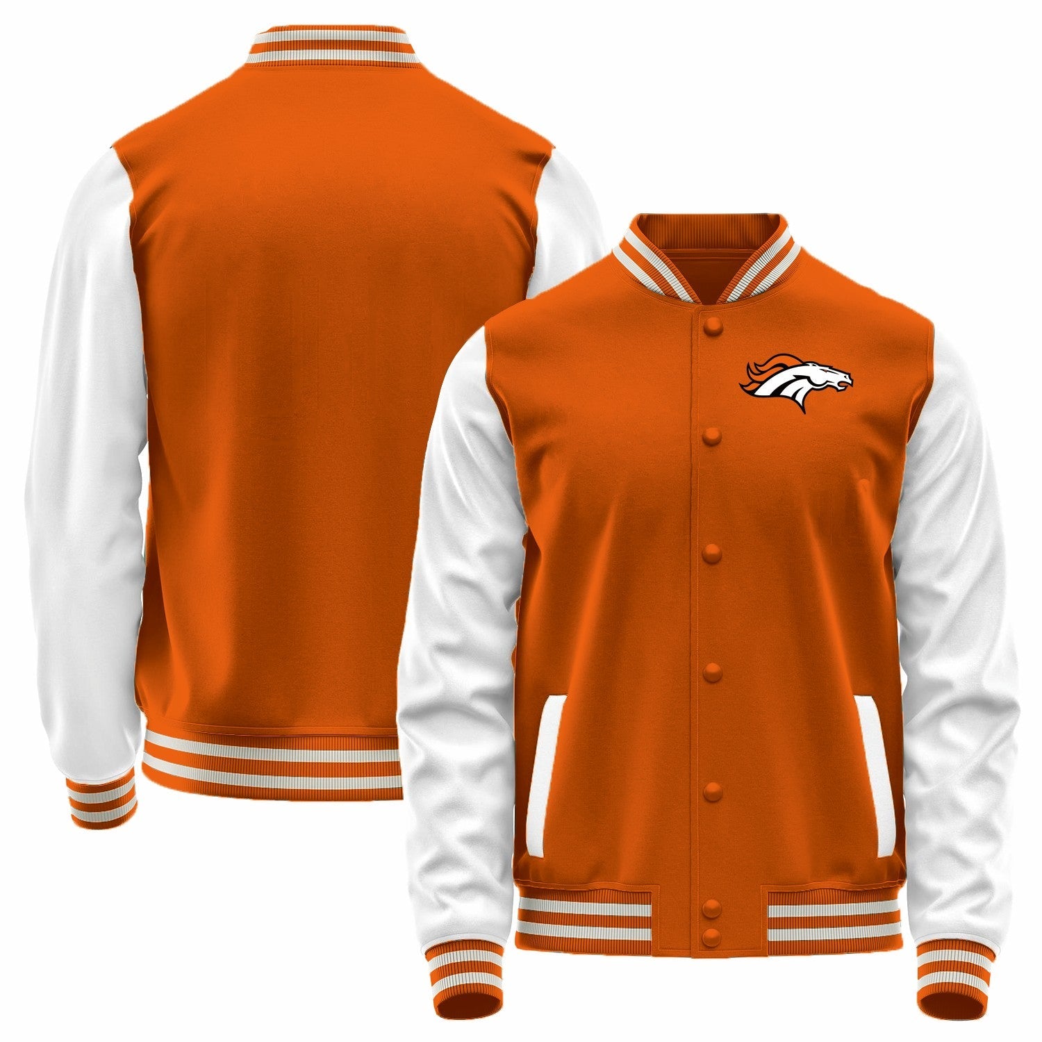 Custom White DEN Football Shirt Top