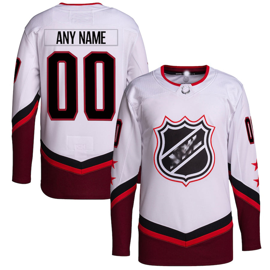 Custom White 2022 FLA Hockey Shirt Top