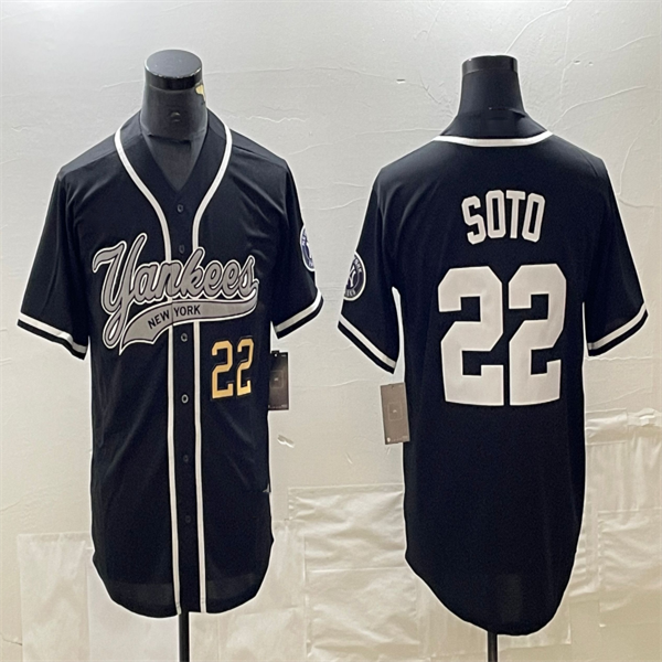 Custom #22 Black LAD Baseball Shirt Top