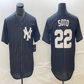 Custom #22 Black LAD Baseball Shirt Top