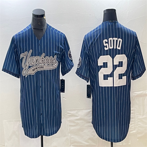 Custom #22 Blue LAD Baseball Shirt Top