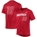 Custom #22 Red Baseball Shirt Top