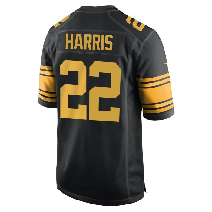 Custom #22 Black PIT Football Shirt Top
