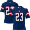 Custom #23 Navy Football Shirt Top