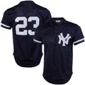 Custom #23 Navy 1995 NYY Baseball Shirt Top