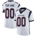 Custom White NE Football Shirt Top