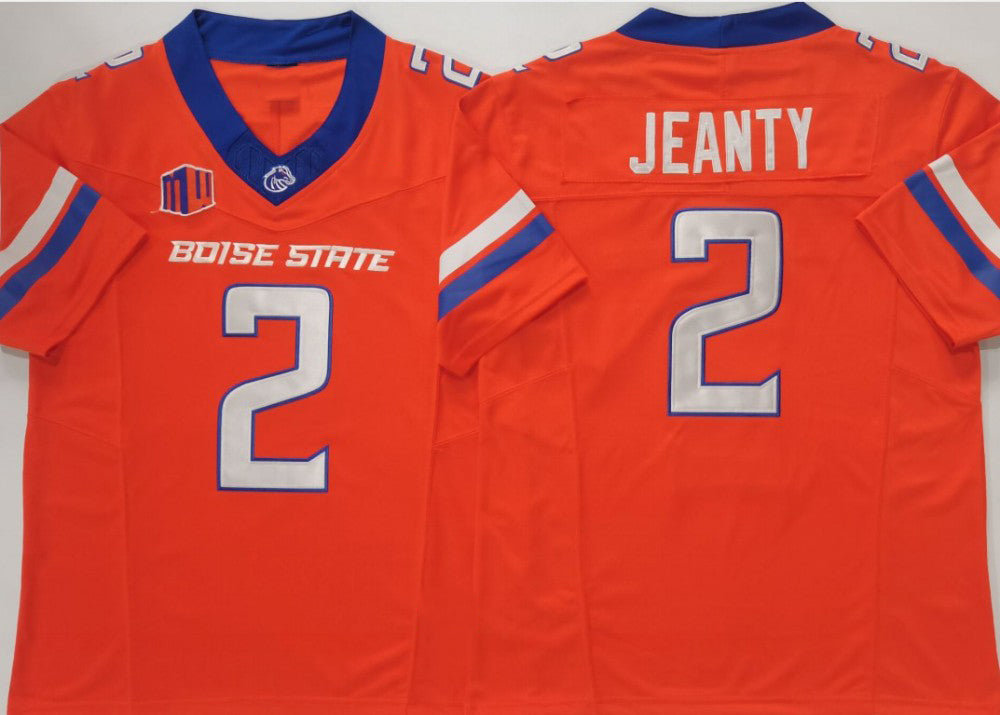 Custom #2 Orange College Shirt Top