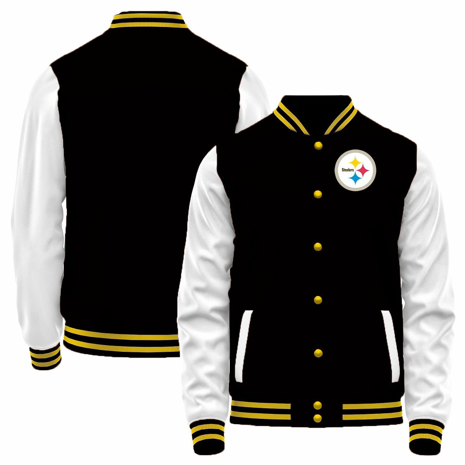 Custom Black PIT Football Shirt Top