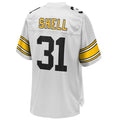 Custom #31 White PIT Football Shirt Top