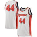 Custom #44 White Retro College Shirt Top