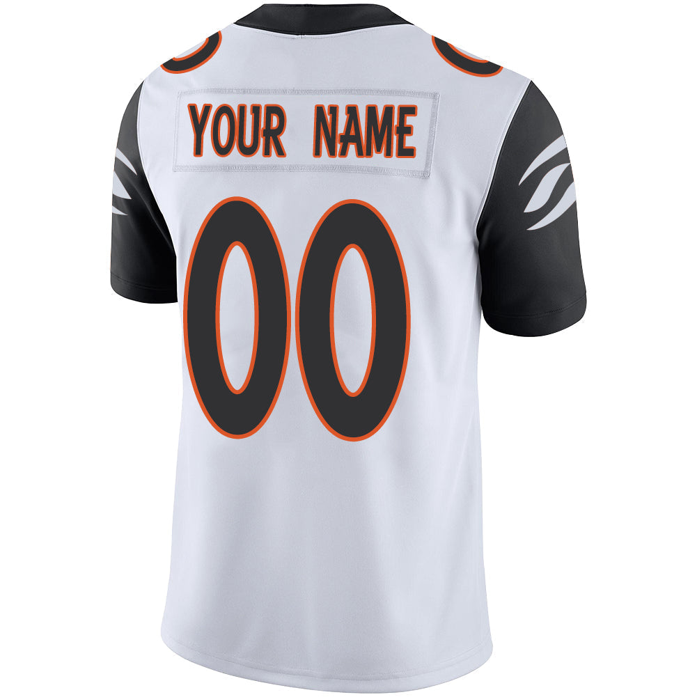Custom White Football Shirt Top