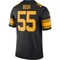 Custom #55 Black PIT Football Shirt Top