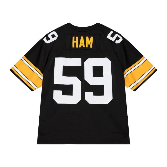 Custom #59 Black PIT Football Shirt Top