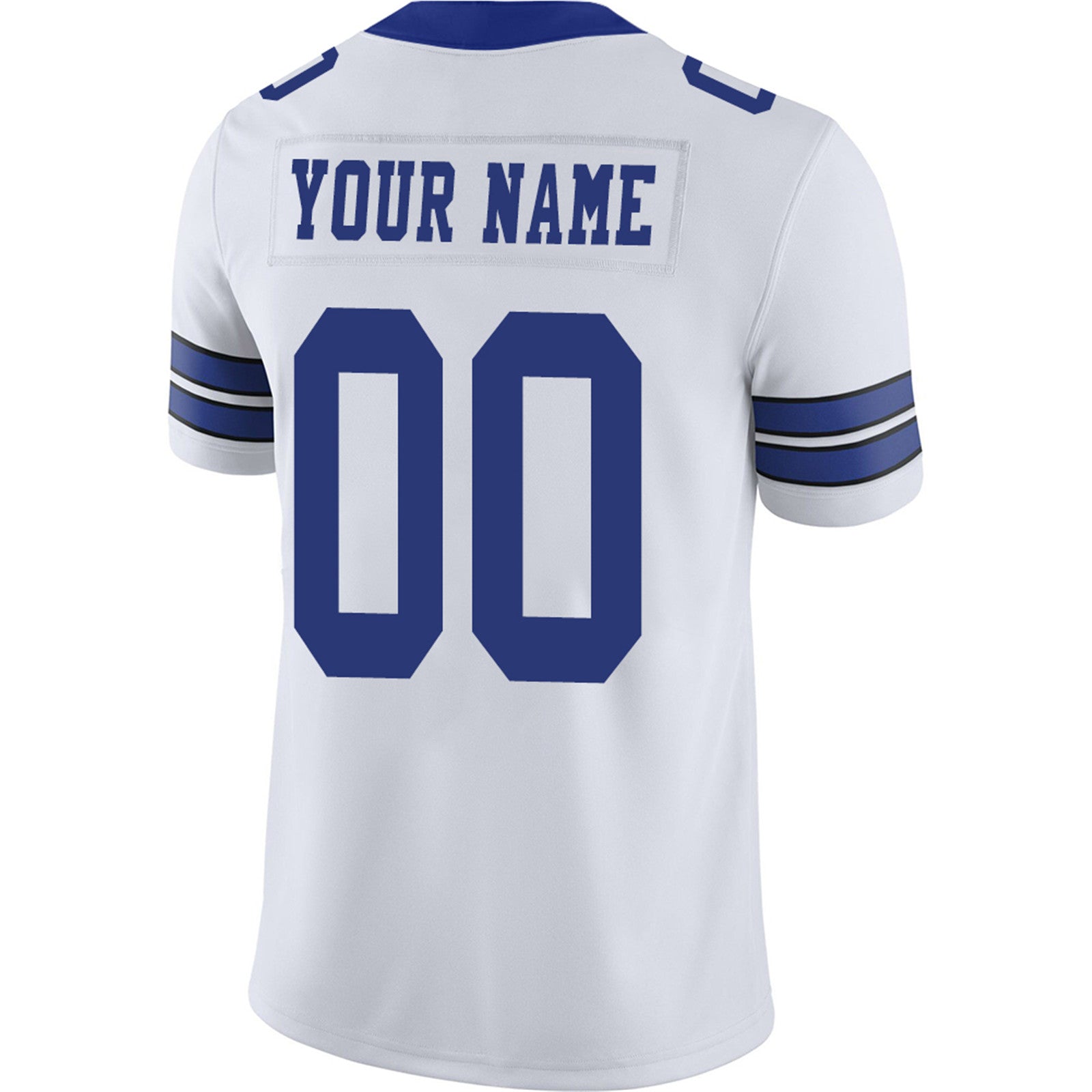 Custom Navy DAL Football Shirt Top