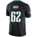 Custom #62 Black PHI Football Shirt Top