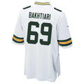 Custom #69 White GB Football Shirt Top