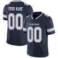 Custom Navy DAL Football Shirt Top